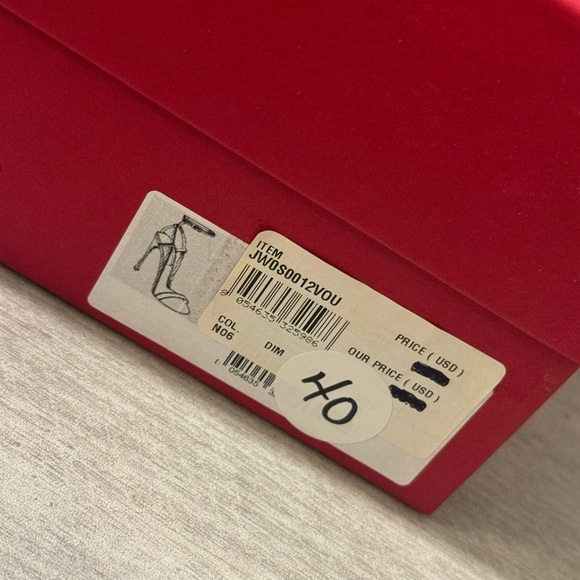 Valentino Garavani Black Strappy Heels - Picture 4 of 6